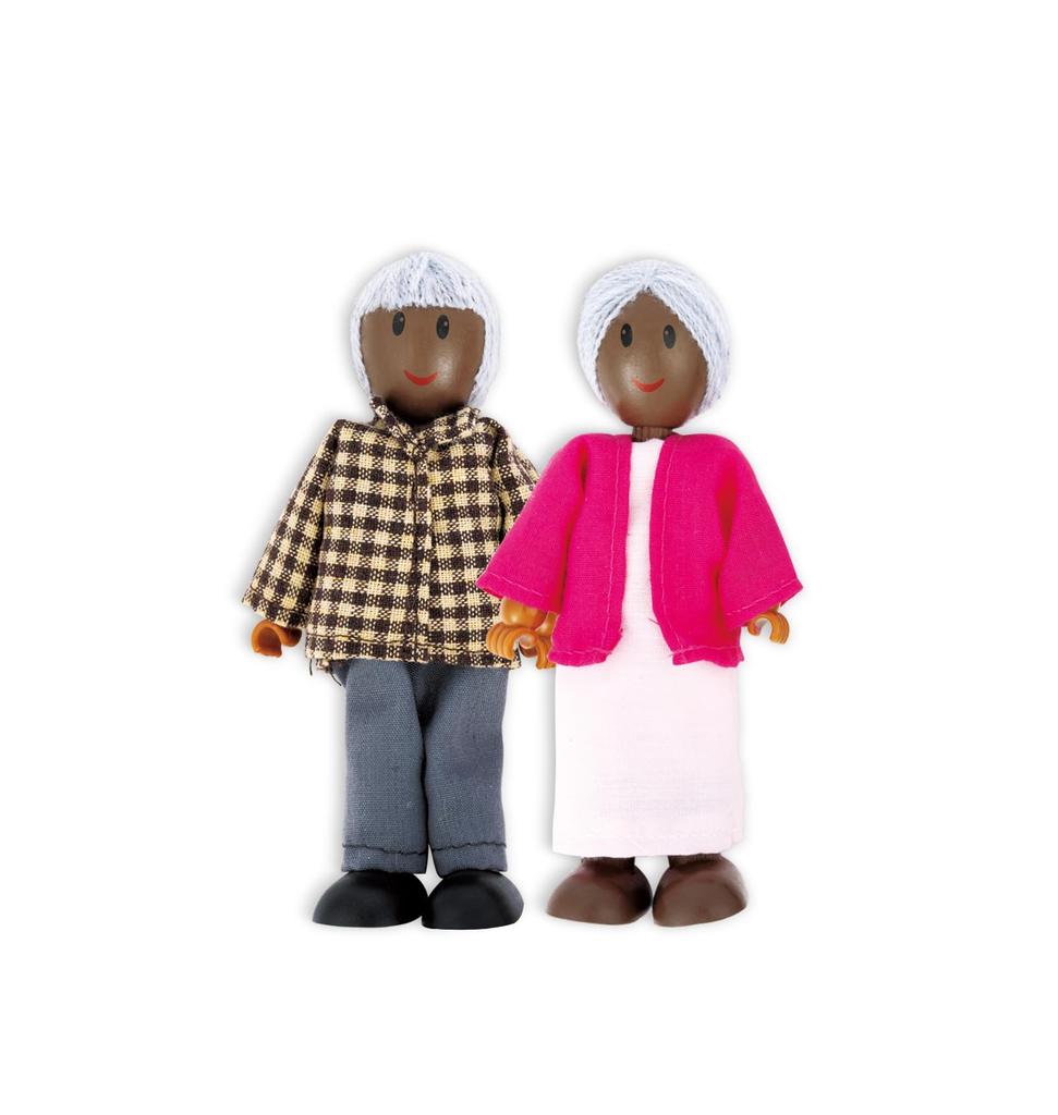 Hape E3501 Famille Heureuse - - Mini-poupée - - Afro-Américaine
