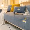 Nordic Sofa Cover Anti-skid Thickened Plush Cushion Warm Cover Simple Imitation Cashmere Sofa Towel Cushion Cover For Leather