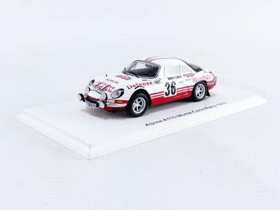 Spark Alpine A110 1973 Ралли Монте-Карло 1/43 #36 Б.Воллек/П.Тимонье