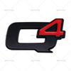 QSGJL1 Q2 Q4 Metal Car Rear Trunk Letters Logo Badge Emblem Decals Sticker For Alfa Romeo VELOCE GIULIA STELVIO GIULIETTA 156 159 147