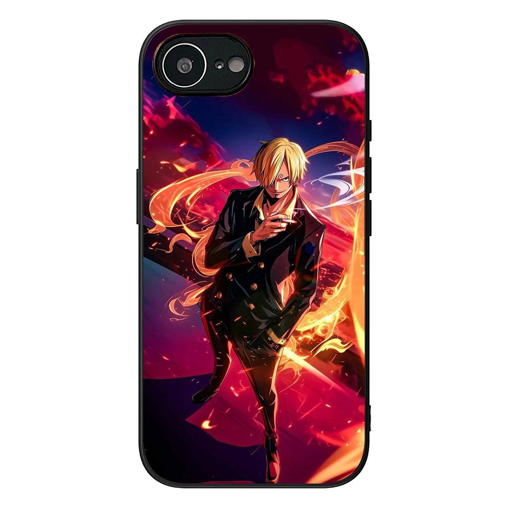 Чехол для телефона Luffy Roronoa Zoro One Pieces Sanji для Apple iPhone 16 15 14 Plus 13 12 Mini 17 Pro Max + ProMax 16E Air Case