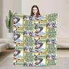 Creek Cheerleading Spirit Uma Musume Pretty Derby Anime Girl Waifu Blanket Soft Spring Bedding Throws for Girls Outdoor Bedsprea