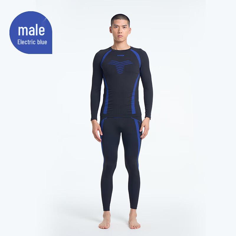 UTO Men's Compression Quick-Dry Outdoor Sports Thermal Base Layer Set