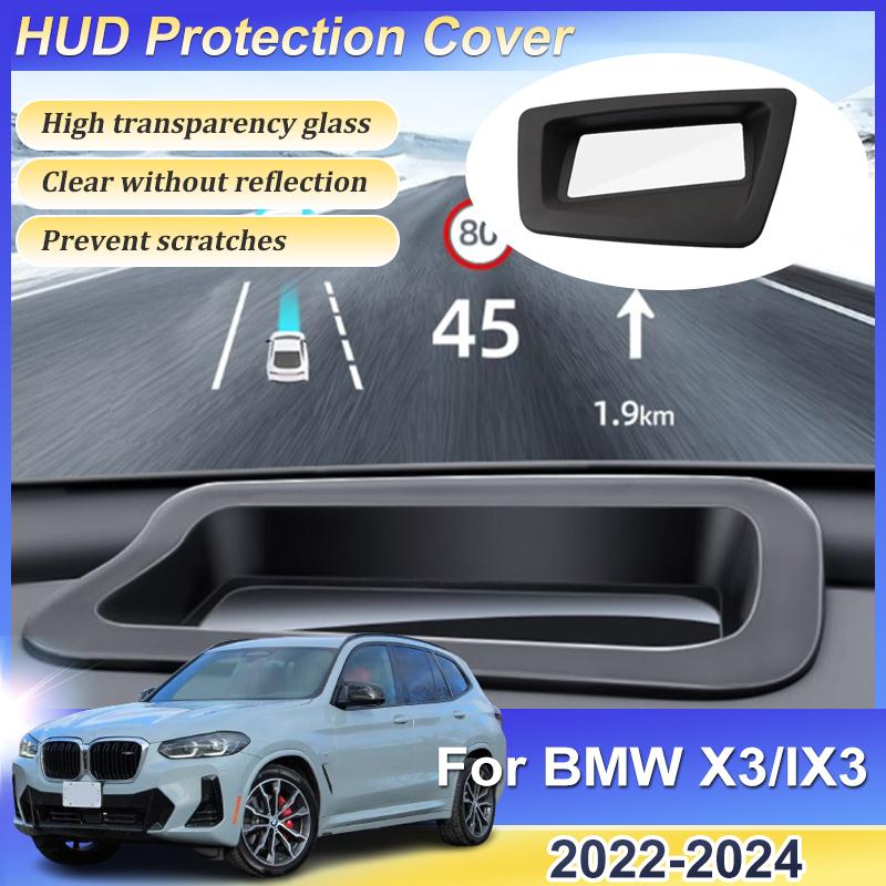 For BMW X3 IX3 G01 2024 HUD Head Up Display Protective Cover Reflective Projection Screen Interior Part Accessories