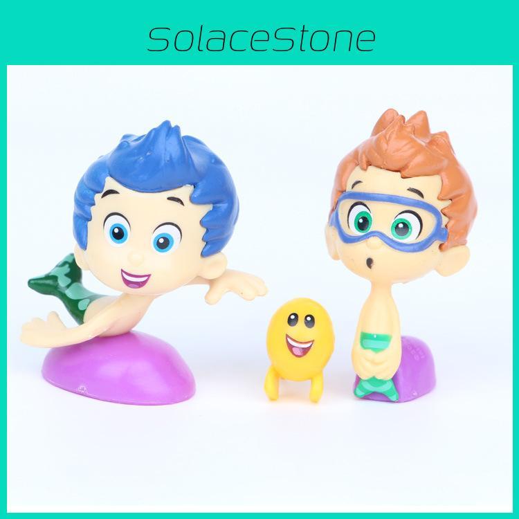 Bubble Guppies And Dora The Explorer Model Ornament With Cartoon Design For Party Decor And Play