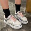 Women Fashion Sneakers  Spring Autumn Comfortable Platform Shoes Design Lace-up Breathable Platform Casual Board Shoe
