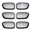 Front Bumper Kidney Grille Radiator Guard Grill M Performance Car Accessories Fit For BMW 1 Series F20 F21 2015-2019 120i LCI