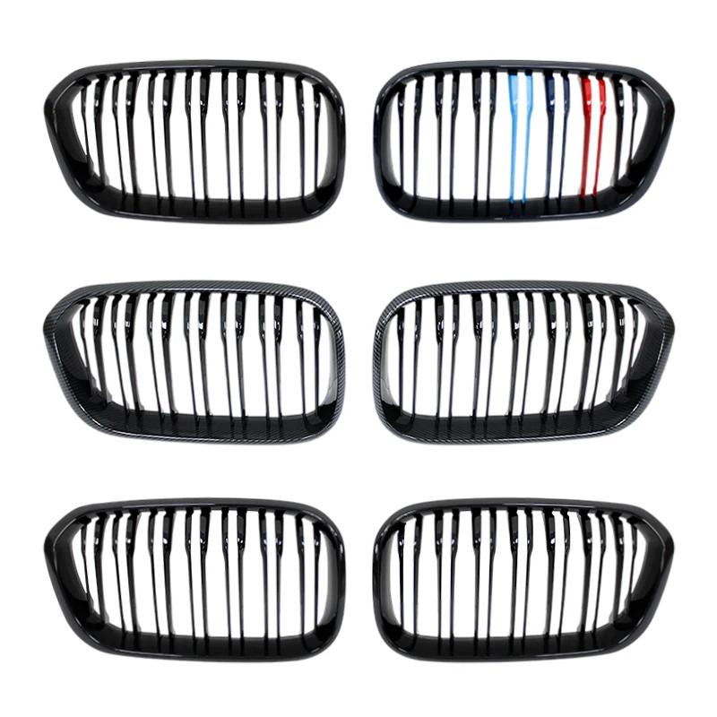 Front Bumper Kidney Grille Radiator Guard Grill M Performance Car Accessories Fit For BMW 1 Series F20 F21 2015-2019 120i LCI