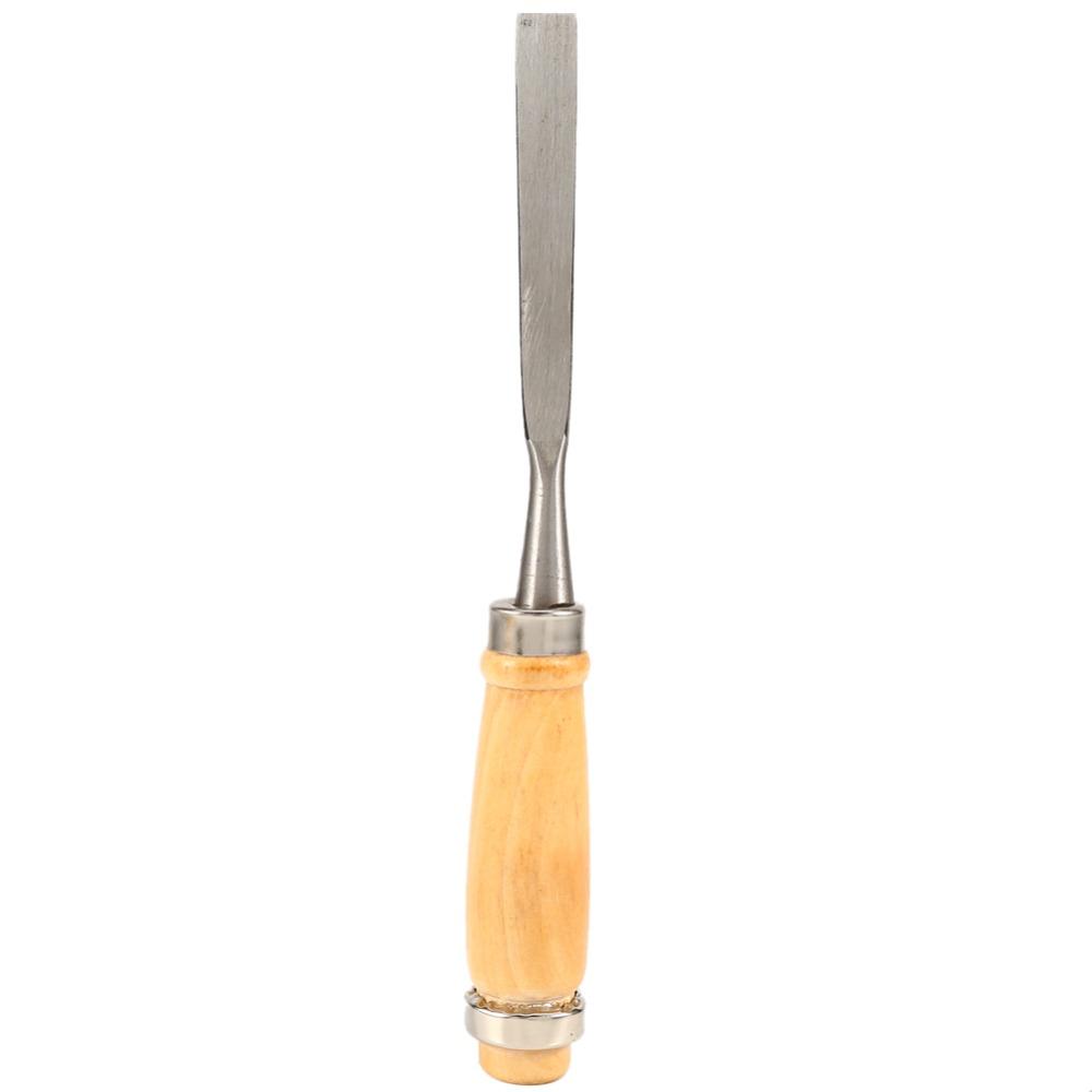 12pcs Steel Hammer End Wood Carving Chisel Set Wood Gouge Turning Tools  For Beginners