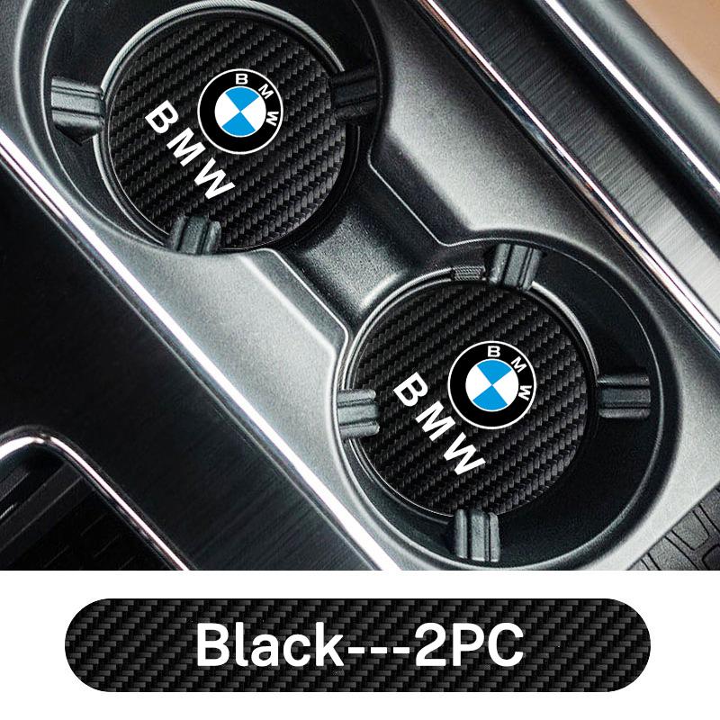 FA42Pcs Car Interior Coaster Water Cup Anti-slip Pad Decorate Mat For BMW G30 G32 G01 G02 G05 G06 G07 G26 G23 G22 F40 F20 G08 G16