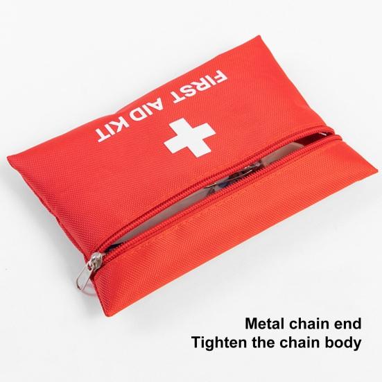 Small First Aid Kit Waterproof Portable Travel Use Urgent Accident Essentials Bandages Kit Survival Gear Equipment