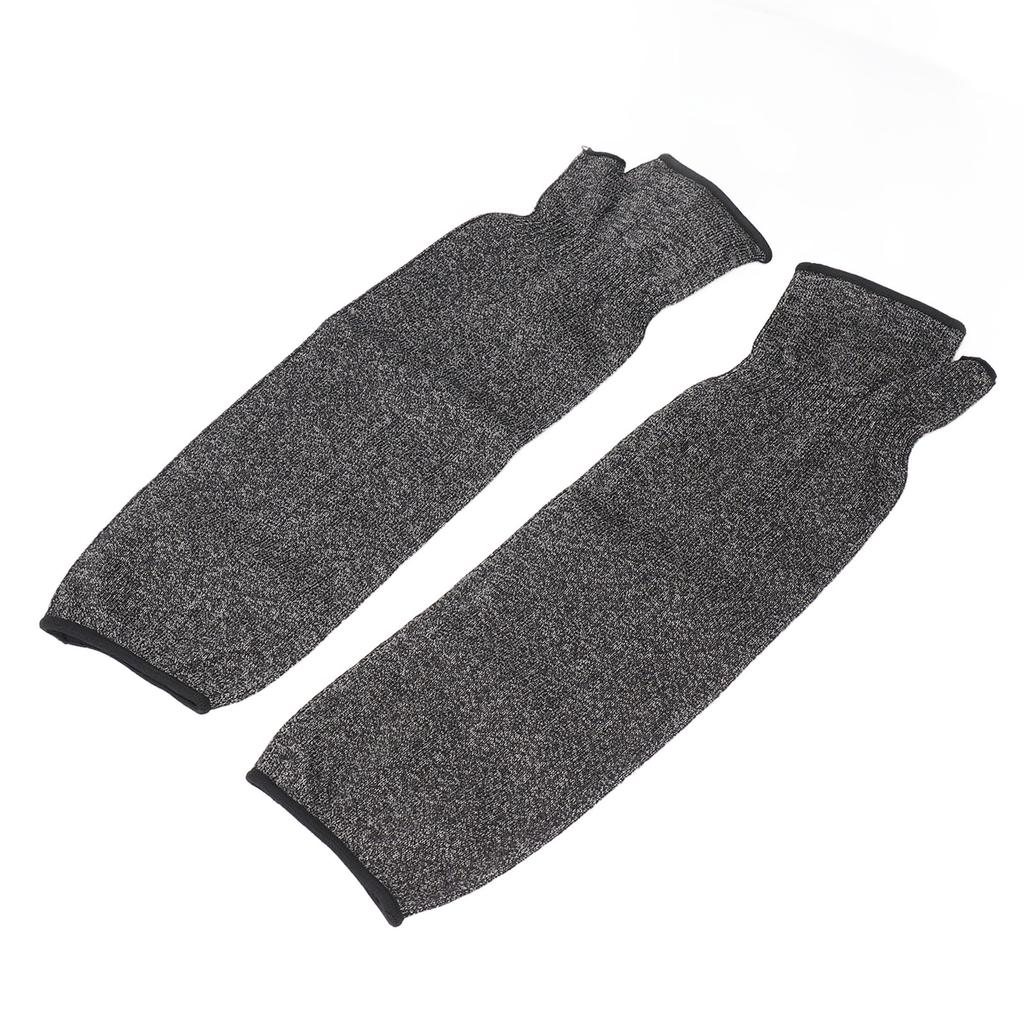 1 Pair Cut Resistant Sleeves 42cm Protective Arm Sleeves for Gardening Farming Yard Unisex