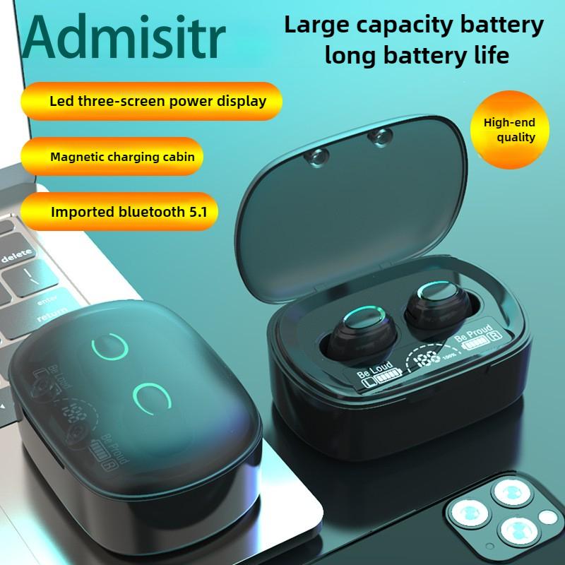 Беспроводная Bluetooth-гарнитура с шумоподавлением и низкой задержкой TWS-наушники-вкладыши с длительным сроком службы батареи