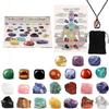 24pc Advent Calendar Crystals Adult-24 Days Chakra Crystals&Healing Stones,Christmas Countdown Calendar Natural Stones Crystals Journey For Girls Boys