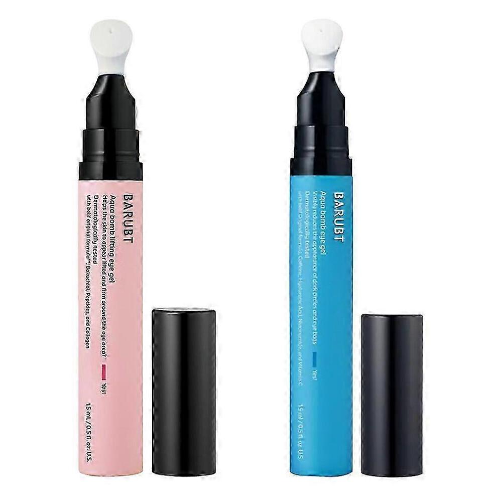 (2pcs Set)15ml Belif AquaBomb Eye Anti-Aging Gel Barubt AquaBomb Lifting Eye Gel less