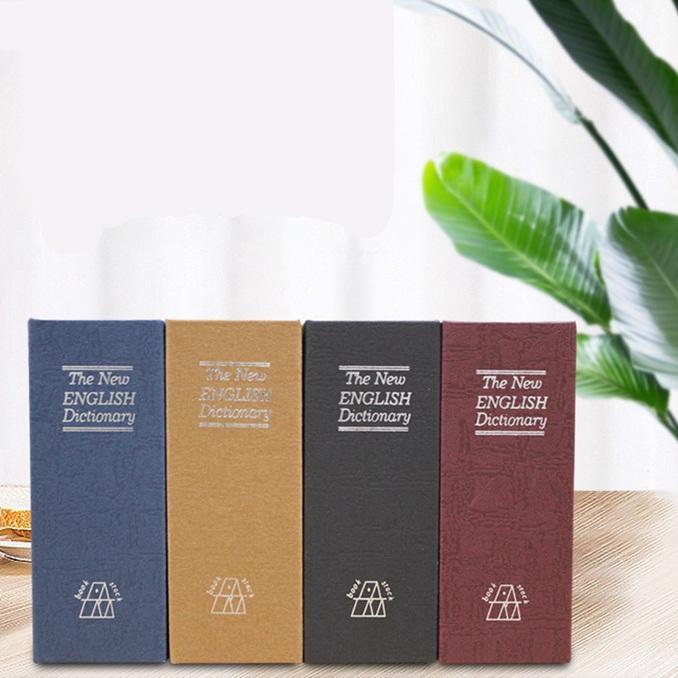 Портативная детская копилка с замком, многофункциональный мини-сейф в виде книги для хранения денег и секретных сокровищ