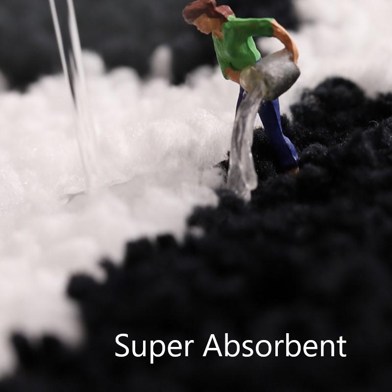 Inyahome Black and White Checkered Bath Mat Plush Microfiber Absorbent Bathroom Rugs Luxury Machine Washable Indoor Doormat Rugs