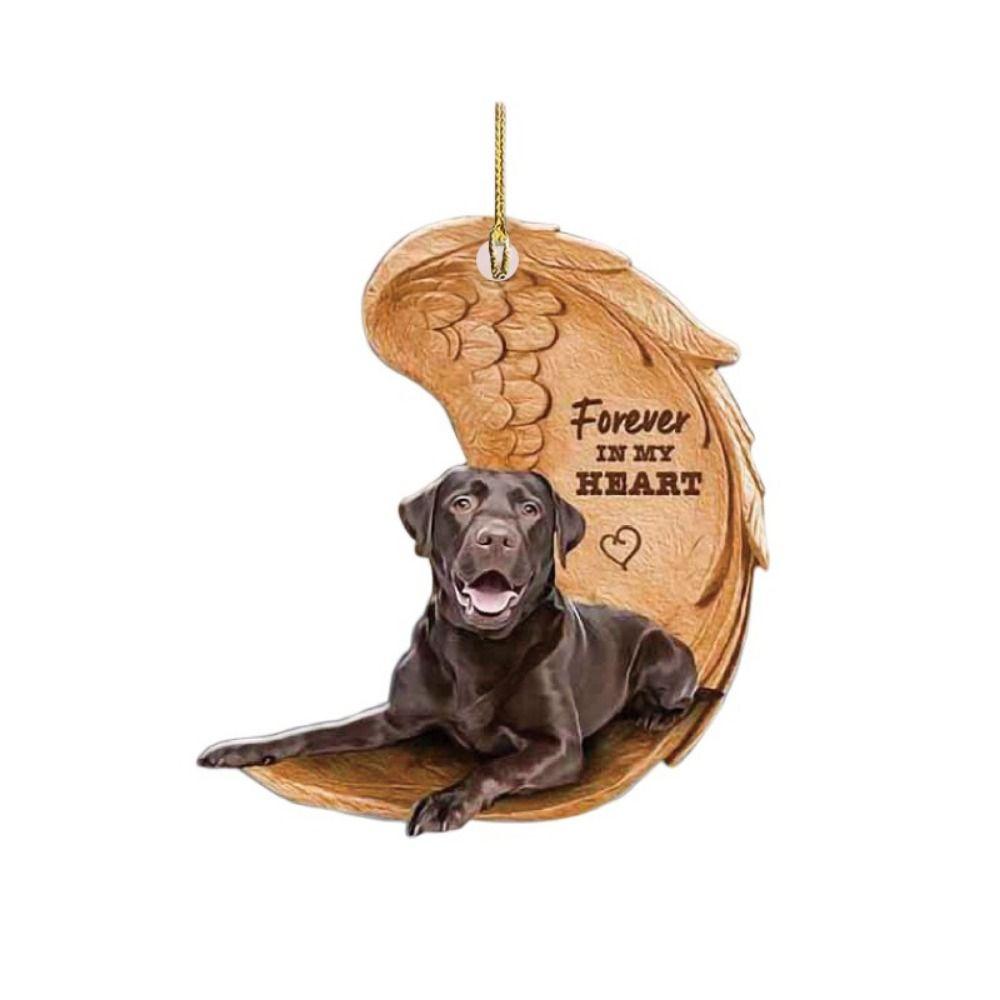 Подвесные украшения для собак 2D Подвеска для собак в машину Брелки для собак Брелок для собак в машину