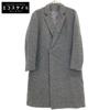 Gauche G184-C008 Grey Cheviot Twill Tailored Coat Coat 2 grayUsed