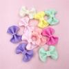 Candy Color Jewelry Accessories Perforated Pendant Charms 10Pcs 23.2*31mm DIY Bracelet Necklace Jewelry Making Colorful Cream Bow Beads Acrylic