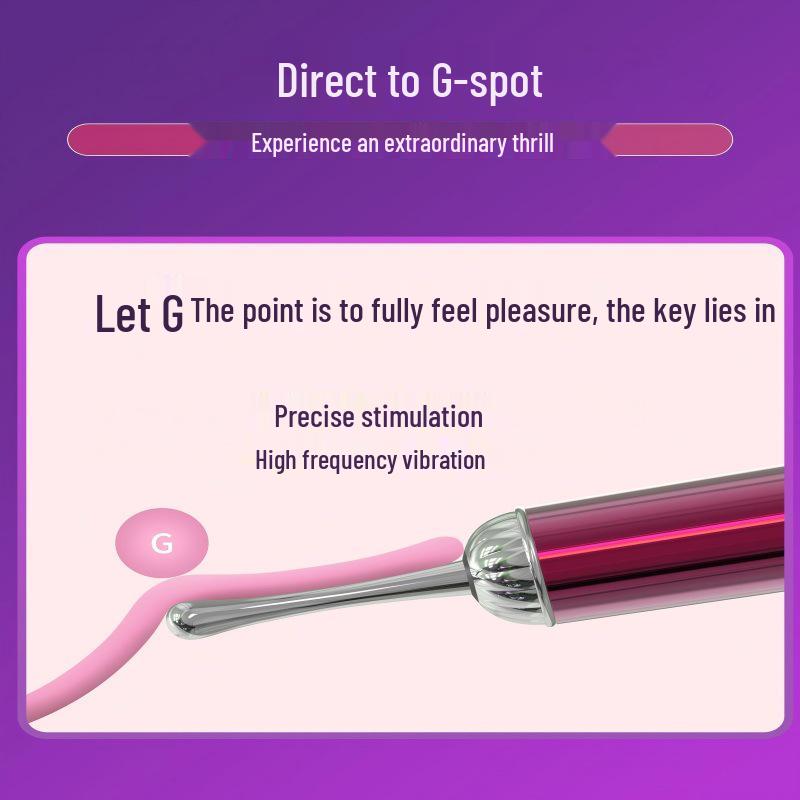 Вибратор-ручка Goddess Tide Pen: Клиторальный стимулятор с 10 режимами вибрации для индивидуального или парного использования