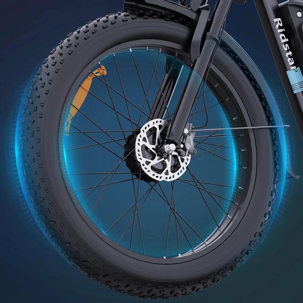 Новый H20 Pro 2000 Вт Складной Электровелосипед 48В 23Ач 20 дюймов Толстая Шина Двойной Мотор Вездеход Горный Велосипед