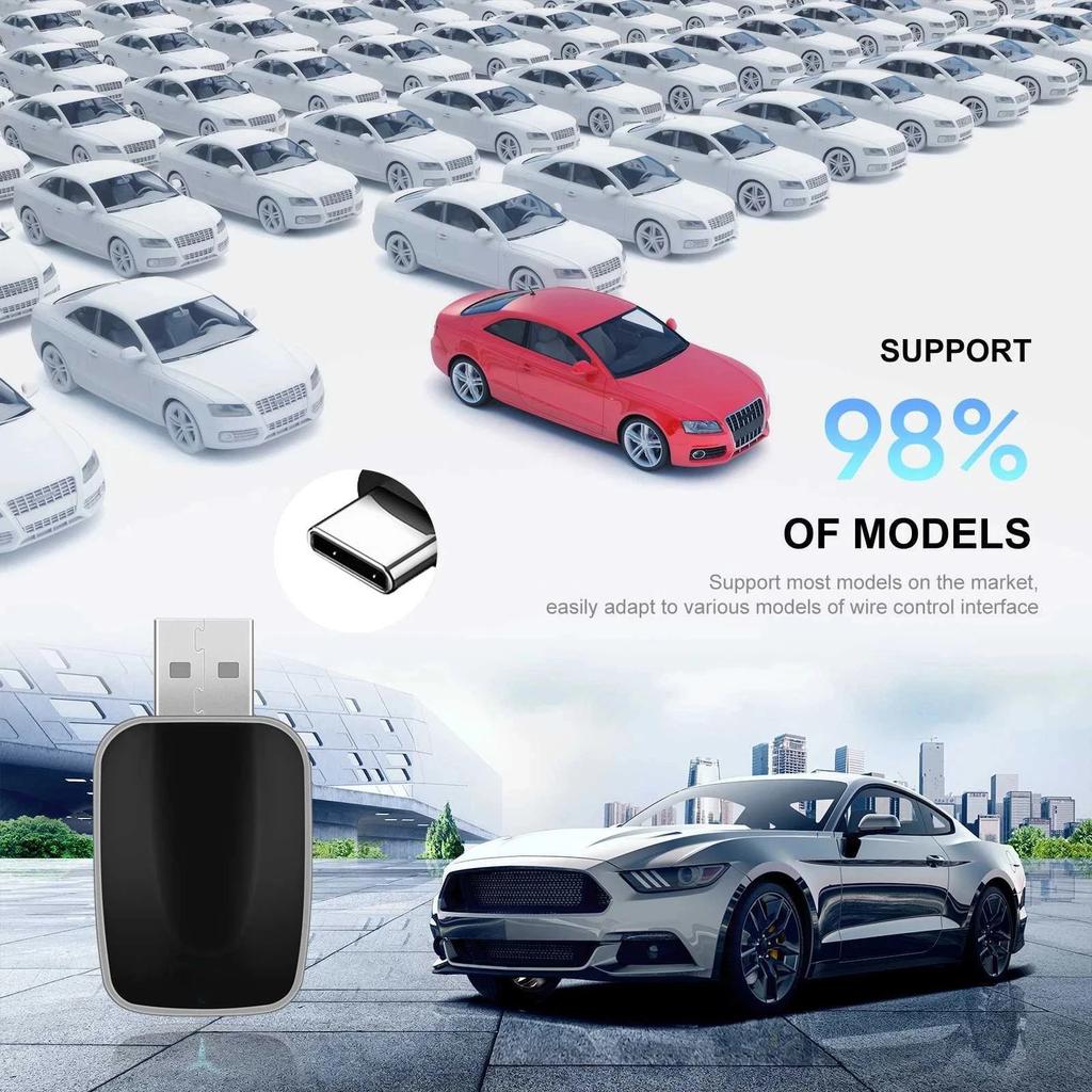 2 In 1 Wireless Car/play Adapter Android Auto Adapter