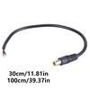 DC7.9x5.5mm Power Pigtails Cable DC7909 7.9x5.5mm Male Plugs Cable with Bare Wire End for Solar Panel Laptop Charger