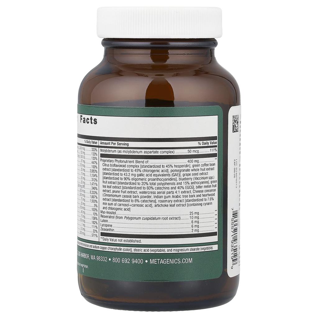 Phytomulti® Multivitamin, 60 Capsules