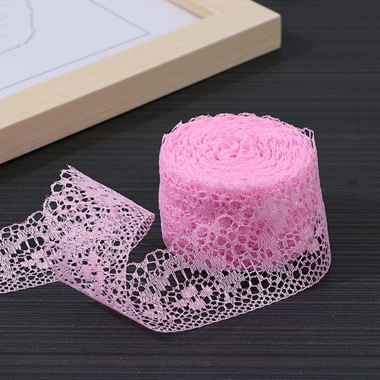 1 рулон, 10 м, удобная прочная тонкая текстура, 10 цветов, визуальный эффект, трудно выцветающий кружевной декор для девочек, лента с оборками