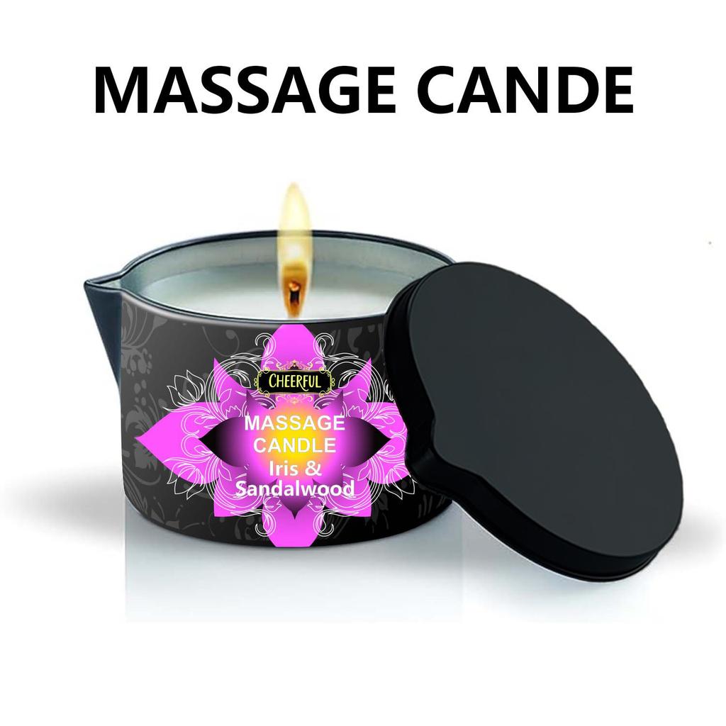 Массажная свеча, Ароматическая свеча, SM Product Spa Essentials, Свеча с маслом для тела, Идеальный подарок для семьи и друзей