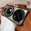 Применимо к чехлу для мобильного телефона vivo X300Pro с блестящим порошком, зеркалом для макияжа, магнитной присоской-держателем, X100Pr мягкий чехол, защита четырех углов от падения