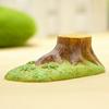 Tree Stump Cartoon Green Grassland Mini Model Decoration For Micro Scenery Props