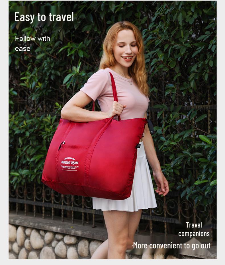Складная легкая дорожная сумка большой вместимости для кемпинга, деловых поездок и для мам