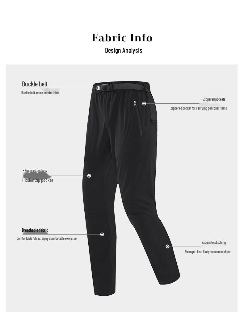 Мужские быстросохнущие брюки для походов на открытом воздухе на весну/лето, отводящие влагу, для ежедневных поездок на работу и занятий спортом
