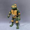 Ninja Turtles Series Michelangelo Action Figure Toy Gift Joints Mobile Model Ornament Collectible Handmade Artwor Toy Gift