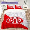 FSV Mainz 05 Pattern Bedding uilt Set uilt Cover Pillowcase Home Decoration Birthday Gift (1 * duvet cover + 2 * pillowcase without core)