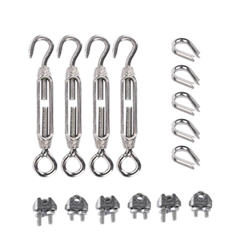 Промышленный такелажный комплект: Трос из нержавеющей стали с покрытием для подъема и подвешивания