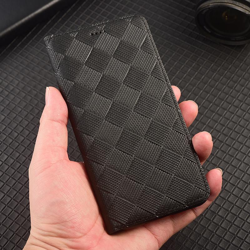 Woven Pattern Flip Cover for Google Pixel 9 9A 8 8a 7 7A 6 6A Pro 3 4 5 3A 4A 5A XL Genuine Leather Wallet Phone Case Cases