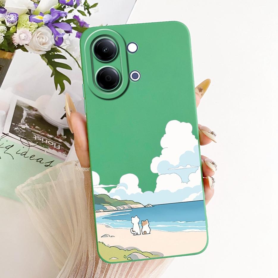 Для Vivo Y05 4G Чехол Милый Собака Панда Мультяшный Чехол Ударопрочный Мягкий ТПУ Чехол для Телефона Для Vivo Y11d Y 05 VivoY05 VivoY11d Fundas Сумки