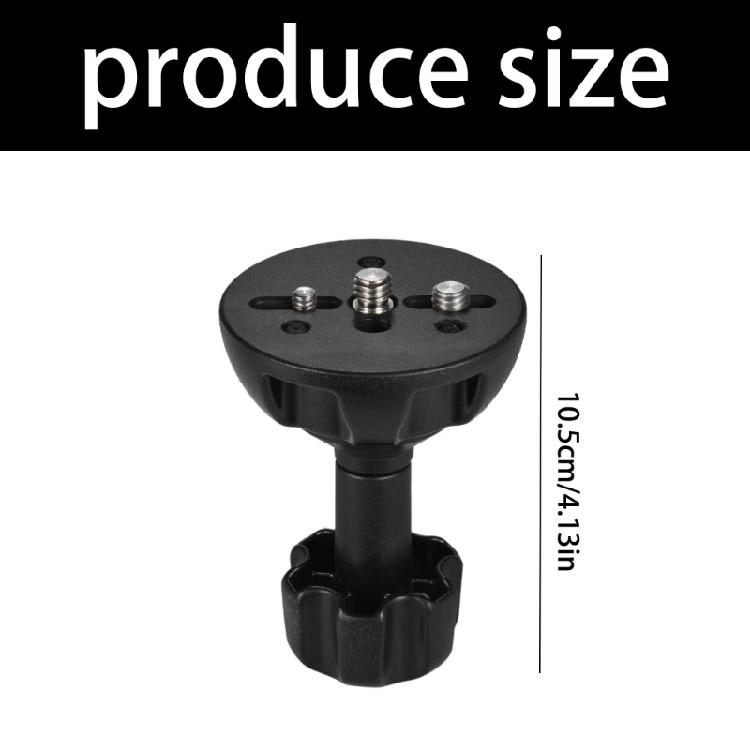 High Capacity Bowl Adapter For Fluid Head Tripod 75mm Half Ball Flat DSLR Rig Camera Metal Bowl Adapter Adjustable