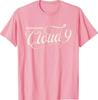 Футболка с портретом Меган Морони на окне 'Cloud 9'