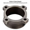 3  4 Bolt Exhaust Downpipe Flange To 3  V Band Adapter Adaptor GT30 GT35 T3