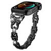 Для Huawei Watch Fit 3 Ремешок для часов с декором из страз и дизайном бабочки, из нержавеющей стали