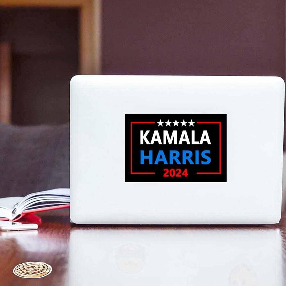 10Pcs Kamala Harris Stickers Versatile 2025 President Campaign Stickers Harris Election Stickers for Auto Truck Fridge