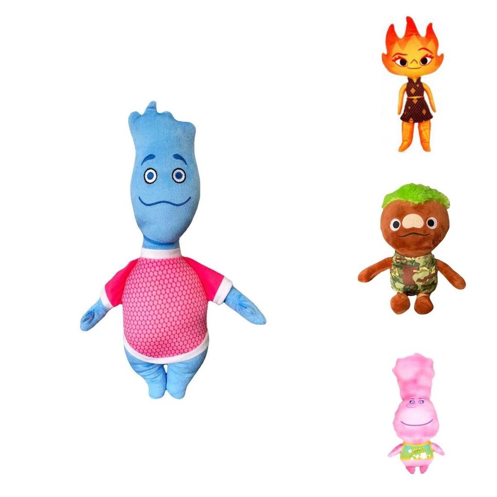 Элементальная плюшевая игрушка Тема приключений Безумные элементы