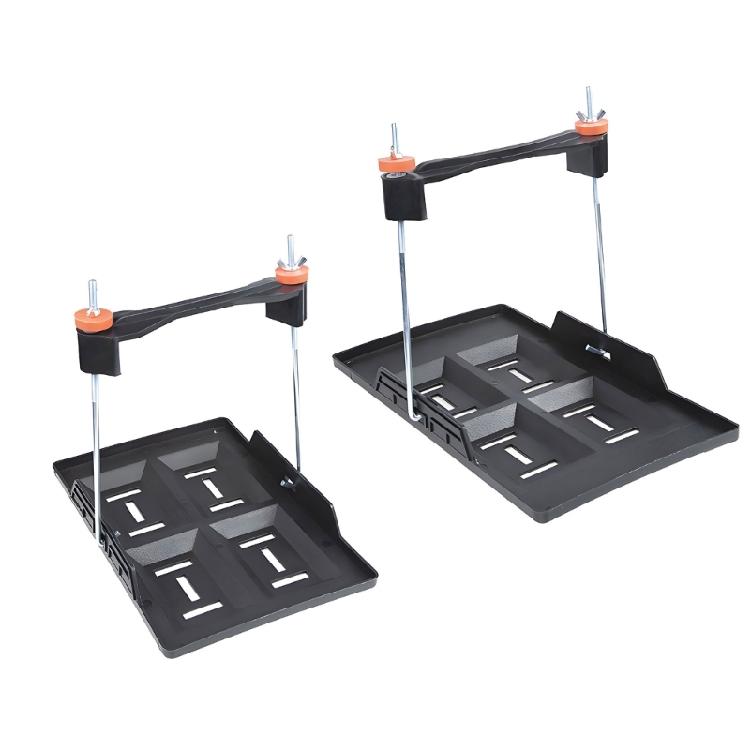 Battery Tray Mounting Kit for Vehicle Owners with Molded Tray Metal Hold Down Hardware for Car Marine Battery Use