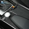 Наклейки-накладки из настоящего углеродного волокна Airspeed для Mercedes Benz C Class W204 E Class W212, накладка на панель подлокотника, стайлинг