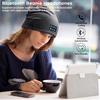 Bluetooth Наушники Беспроводная Умная Шапка Гарнитура Унисекс Легкая Шапка-Бини для Бега Музыкальная Наушники Шапка Перезаряжаемая Однотонная