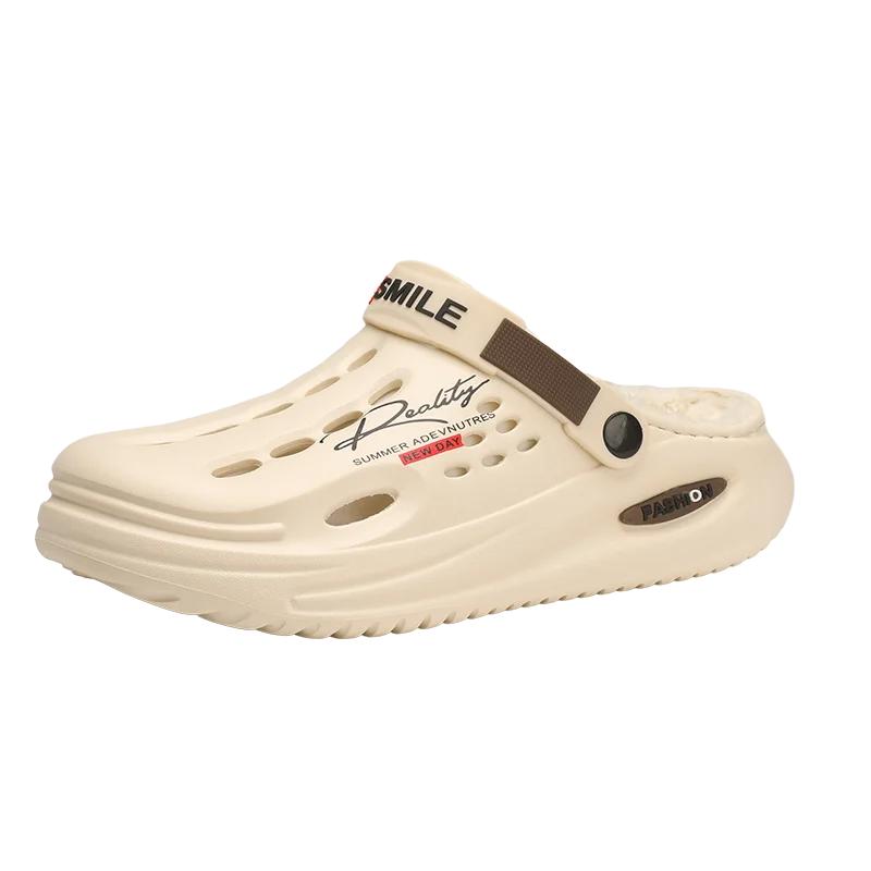 Модные мужские тапочки, зимние, бархатные, теплые, нескользящие, мужские, модные, универсальные, удобные, водонепроницаемые, повседневные тапочки